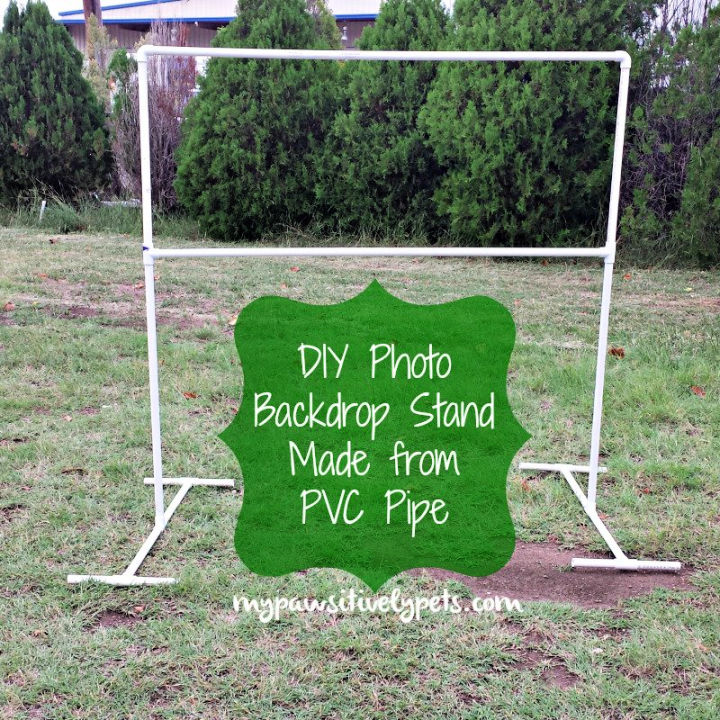 25 DIY Backdrop Stand Ideas Make Easy Photo Backdrop Stands