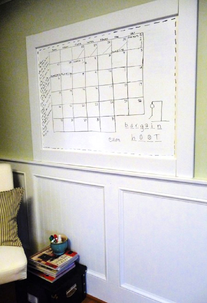 Diy Whiteboard Ideas Make Your Own Dry Erase Board