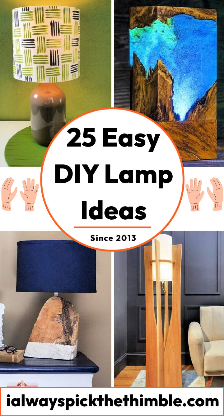 Diy Lamp Ideas How To Make A Table Lamp