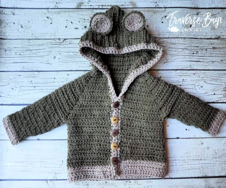 20 Free Crochet Baby Cardigan Patterns {PDF Pattern}