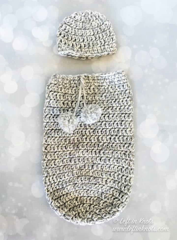 15 Free Crochet Baby Cocoon Patterns (Infant and Newborn)