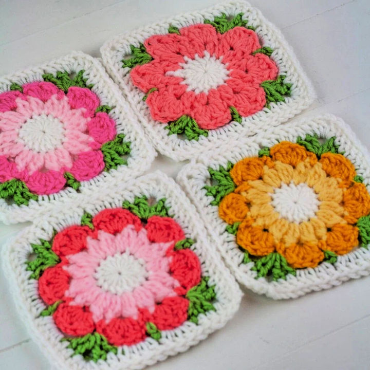 20 Free Crochet Flower Patterns {Easy PDF Pattern}