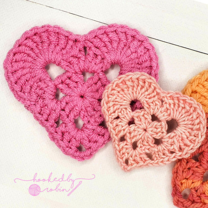 25 Free Crochet Heart Patterns {PDF Pattern}