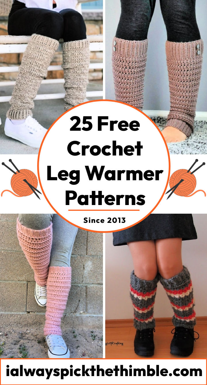 25 Crochet Leg Warmer Patterns Leg Warmers Pattern Free 7035