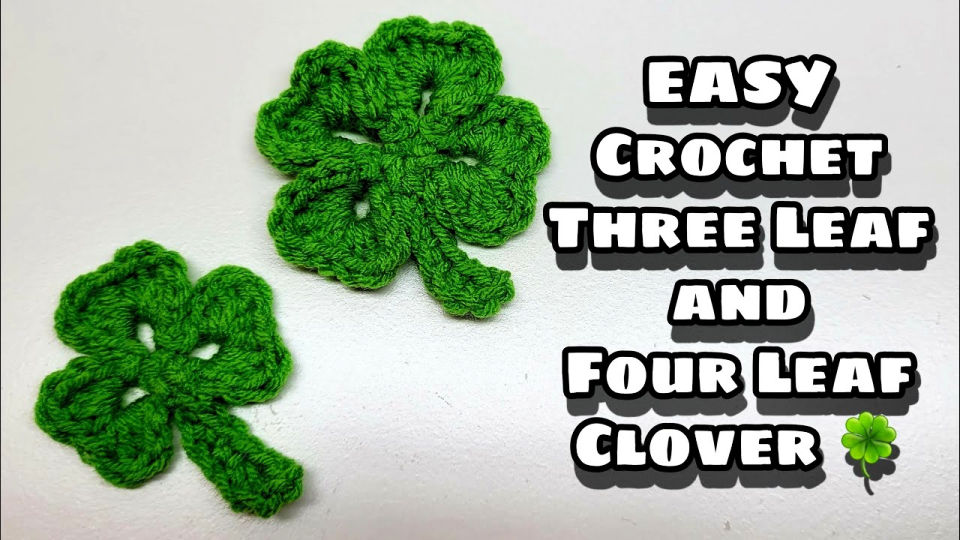 25 Free Crochet Shamrock Patterns (Printable Pattern)