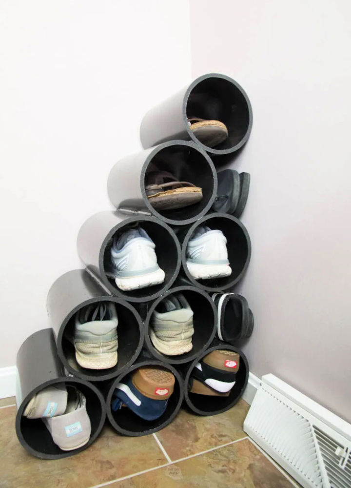 40 DIY Shoe Rack Ideas to Build Your Shoe Storage Space