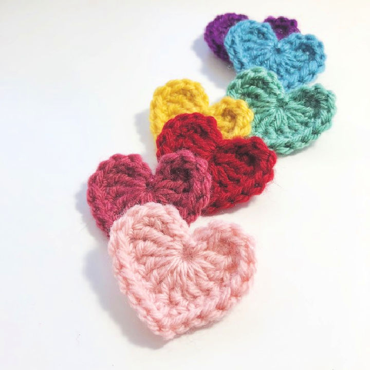 25 Free Crochet Heart Patterns {PDF Pattern}