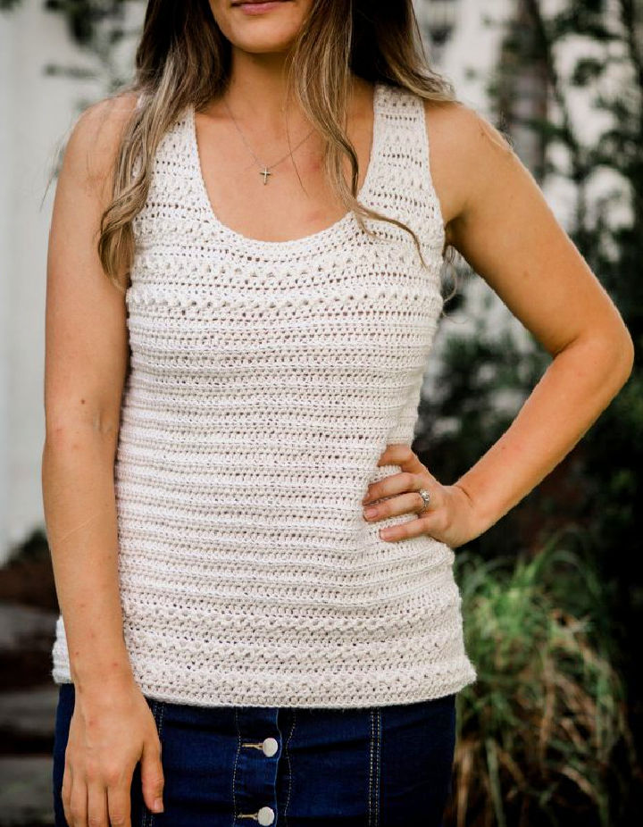 25 Free Crochet Tank Top Patterns (PDF Pattern)