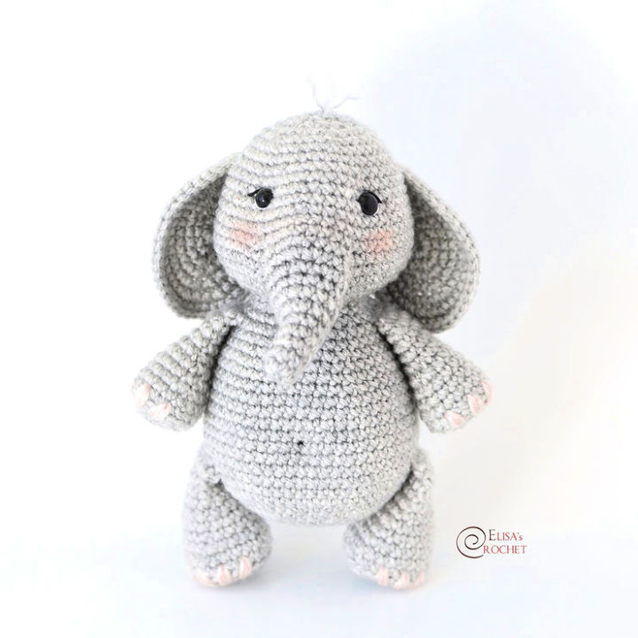 25 Free Crochet Elephant Patterns (Amigurumi Pattern)