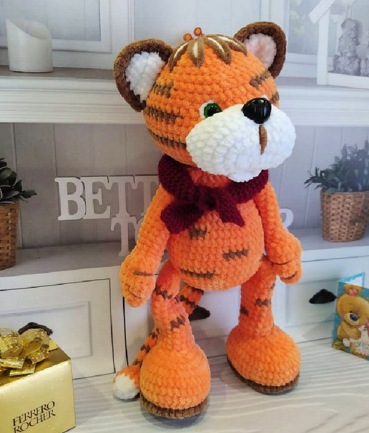 25 Free Crochet Tiger Patterns (Amigurumi Pattern)