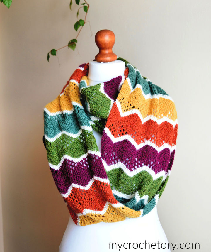 40 Free Chevron Crochet Patterns (PDF Blanket Pattern)