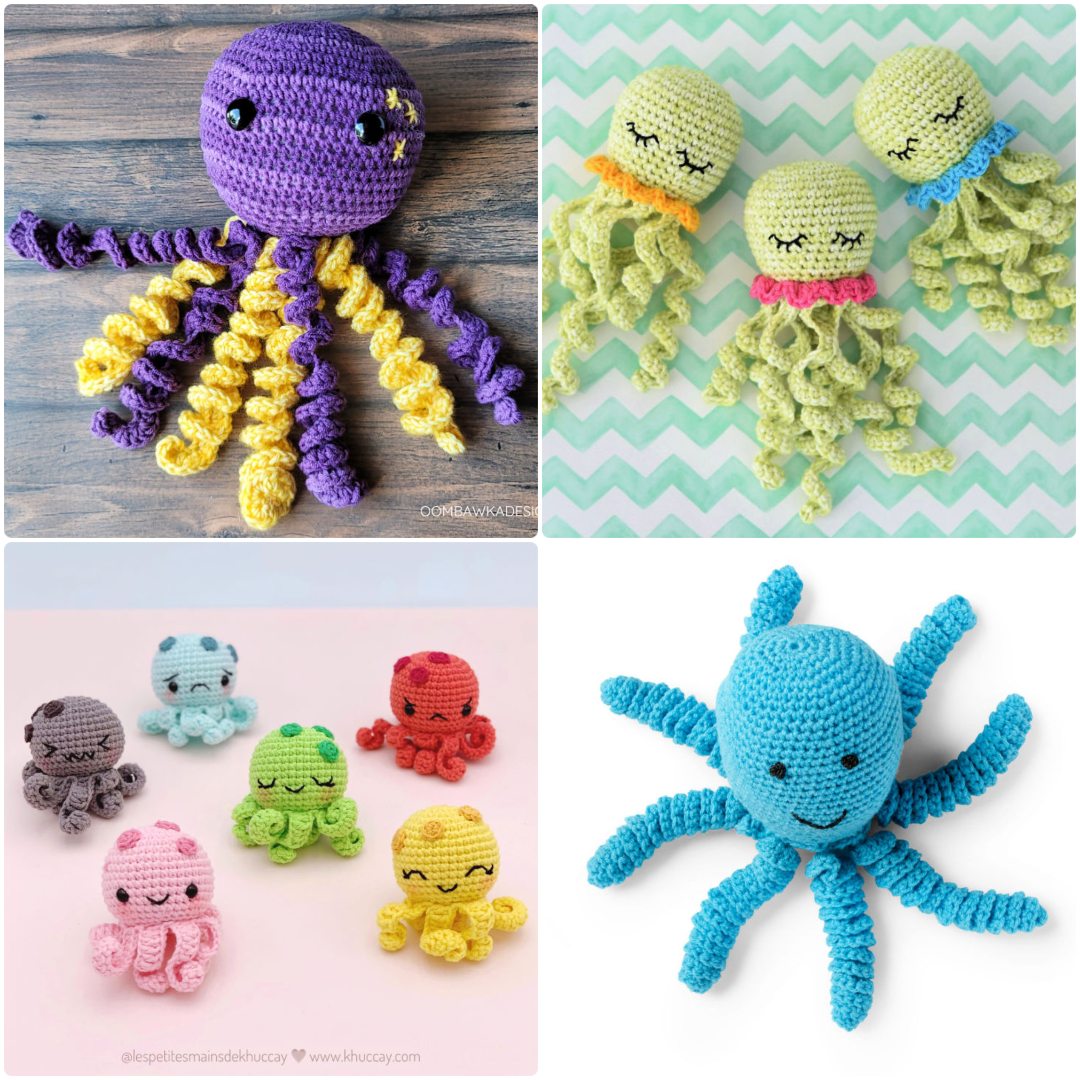 Otto the Octopus Amigurumi Crochet Pattern Digital Download Beginner  Friendly Octopus Amigurumi Crochet Pattern 