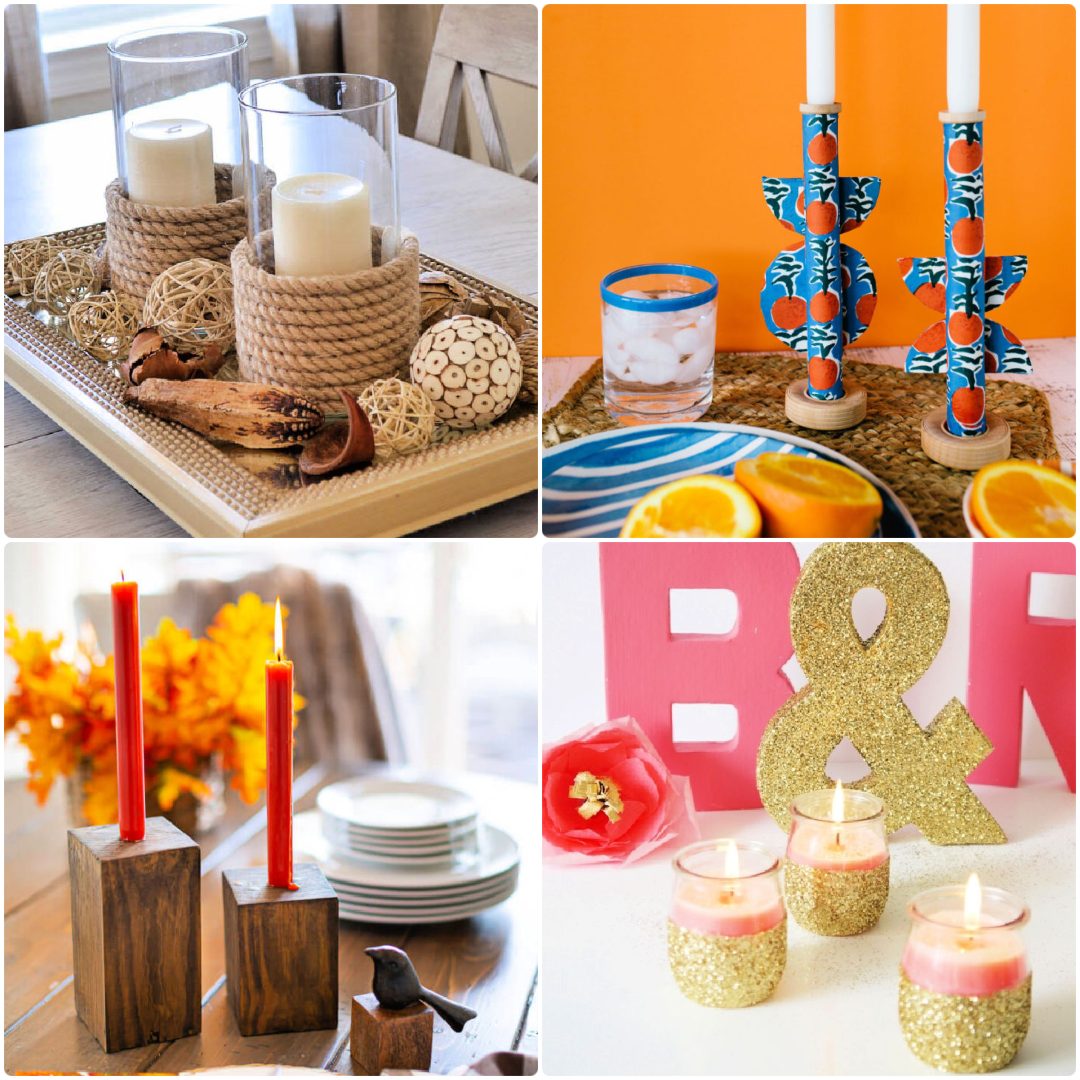 25 DIY Candle Holder Ideas Making Candle Holders Easy