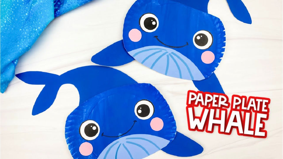 25 Whale Crafts for Kids: (Preschoolers and Toddlers)