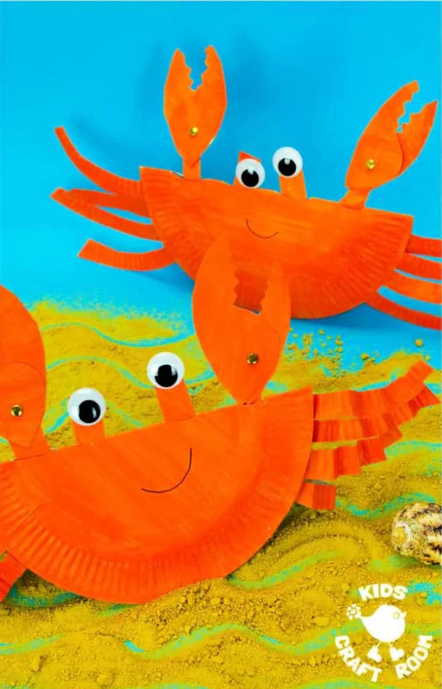 25 Crab Crafts for Kids: Fun Crab Art and Craft Ideas