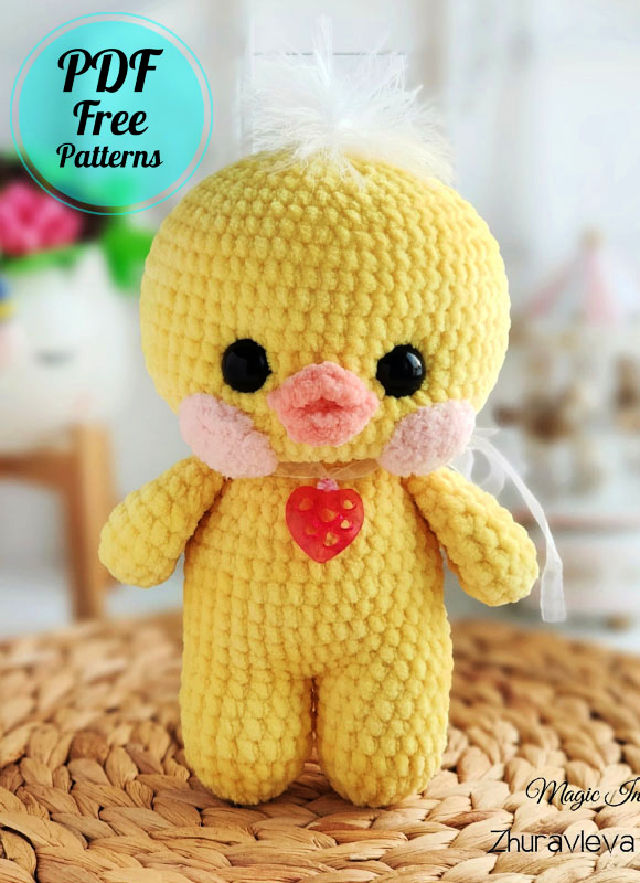 30 Free Crochet Duck Patterns (Amigurumi Pattern)