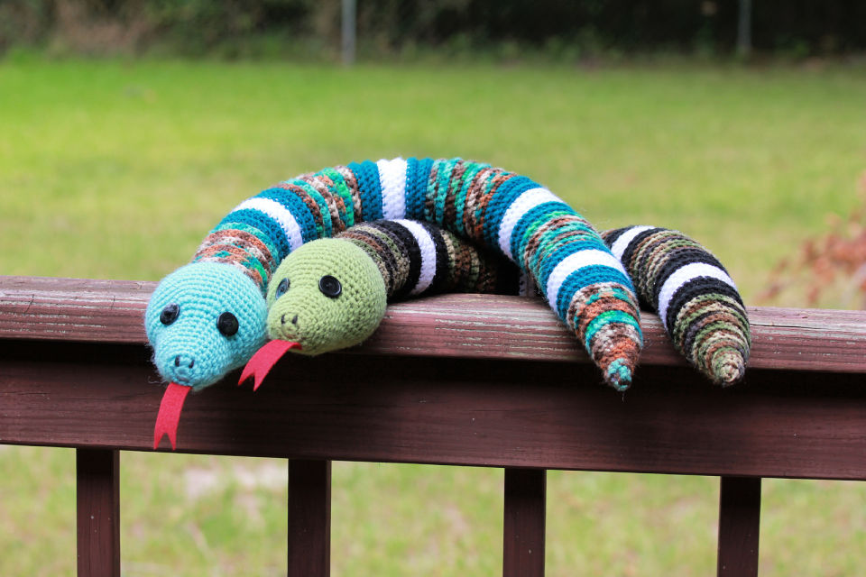 25 Free Crochet Snake Patterns (Amigurumi Pattern)