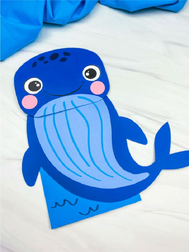 25 Whale Crafts for Kids: (Preschoolers and Toddlers)