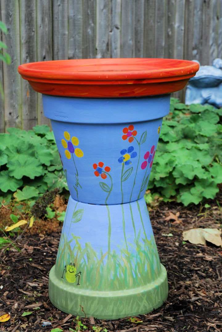 40 Homemade DIY Bird Bath Ideas to Make Your Own