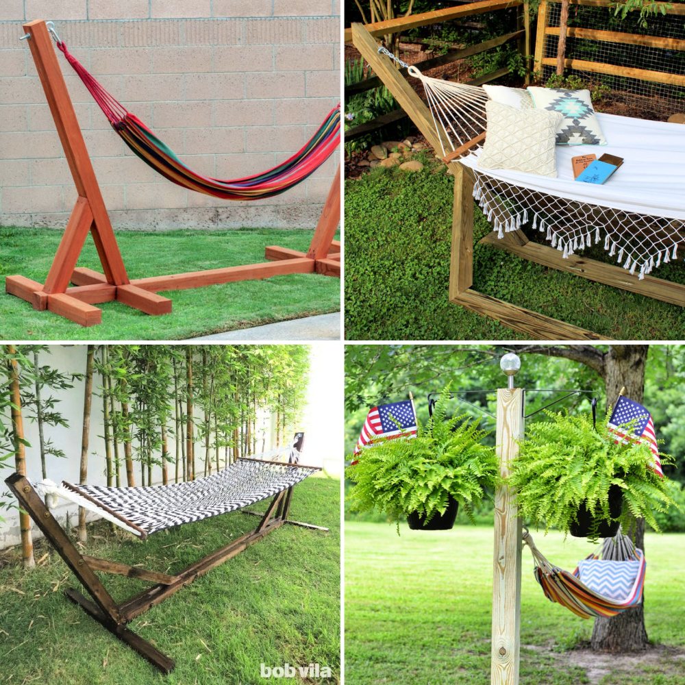 20 DIY Hammock Stand Plans And Ideas To Build Your Own   DIY Hammock Stands 