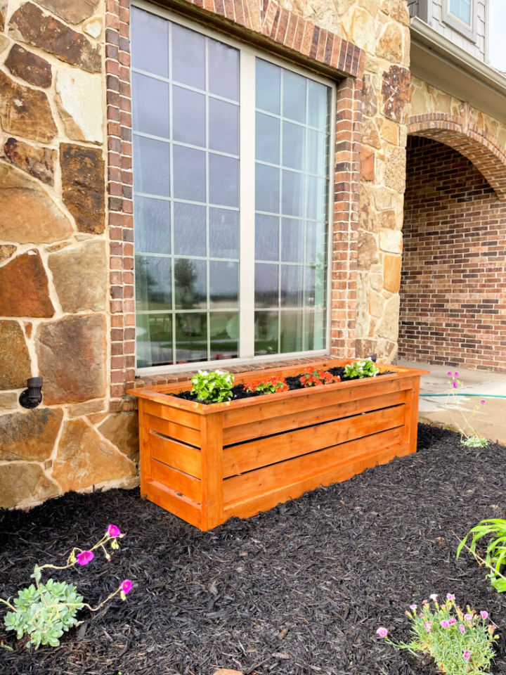 30 Free Diy Planter Box Plans Build Your Planter Boxes 3888