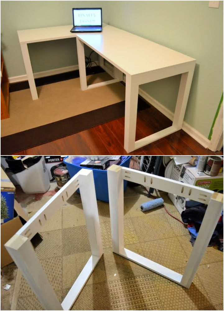 35 DIY L Shaped Desk Plans and Ideas You Can Build