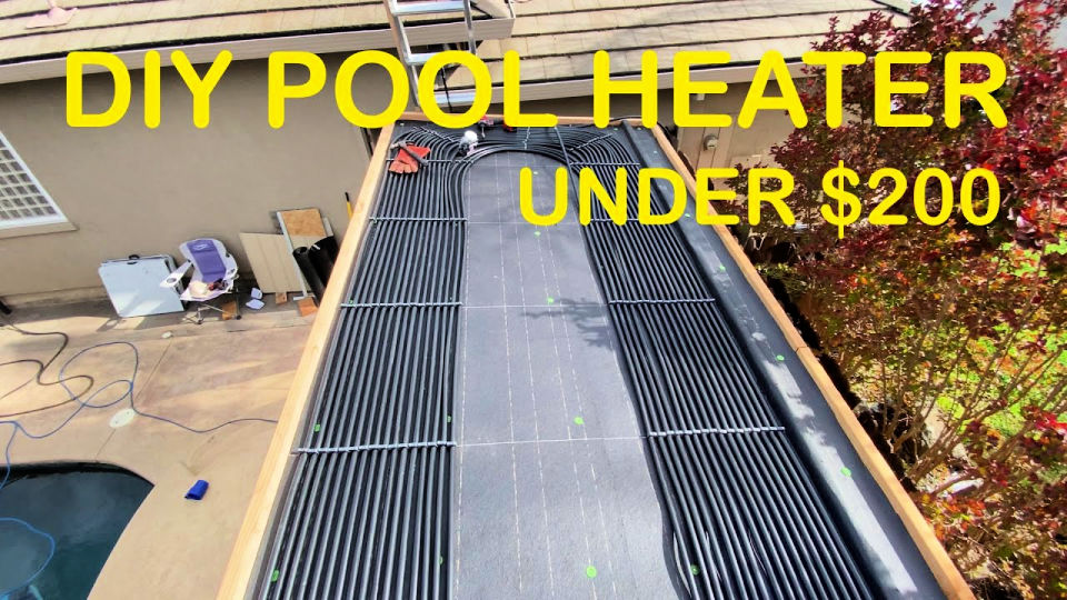 25 Homemade DIY Solar Pool Heater Ideas You Can Make