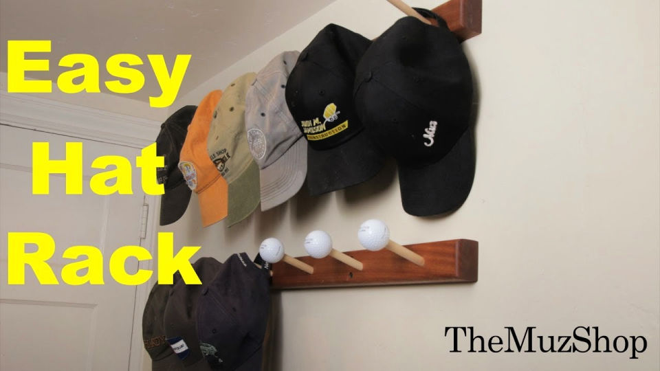 25 DIY Hat Rack Ideas To Display and Storage Hats