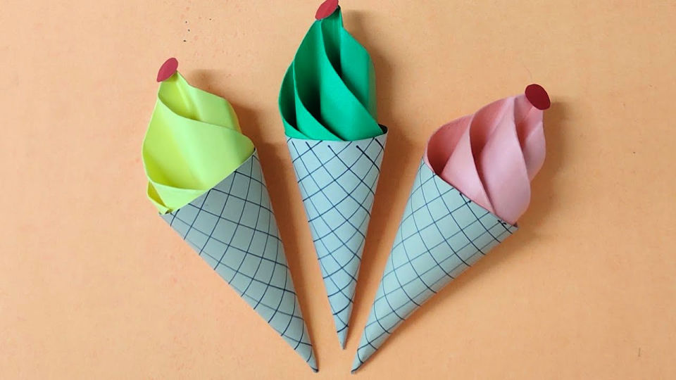 30 Ice Cream Crafts and Arts for Kids (Preschoolers)