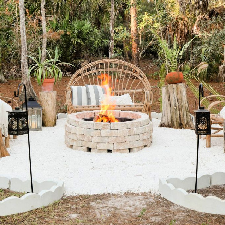 25 DIY Brick Fire Pit Ideas: Build a Fire Pit with Bricks