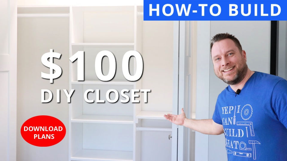 30 Cheap DIY Closet Shelves: Build Shelves for Closet