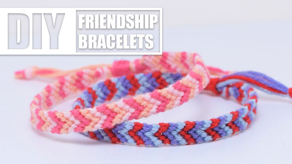 How to Make a Chevron Friendship Bracelet: 25 Free Pattern