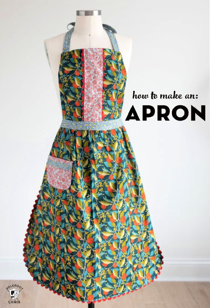 25 Easy and Free Apron Patterns to Sew {PDF Pattern}