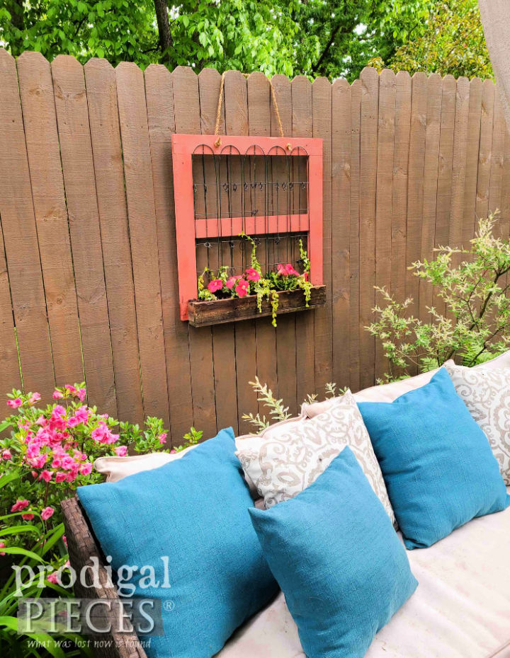 25 DIY Fence Planter Ideas: Make Your Own Fence Planters