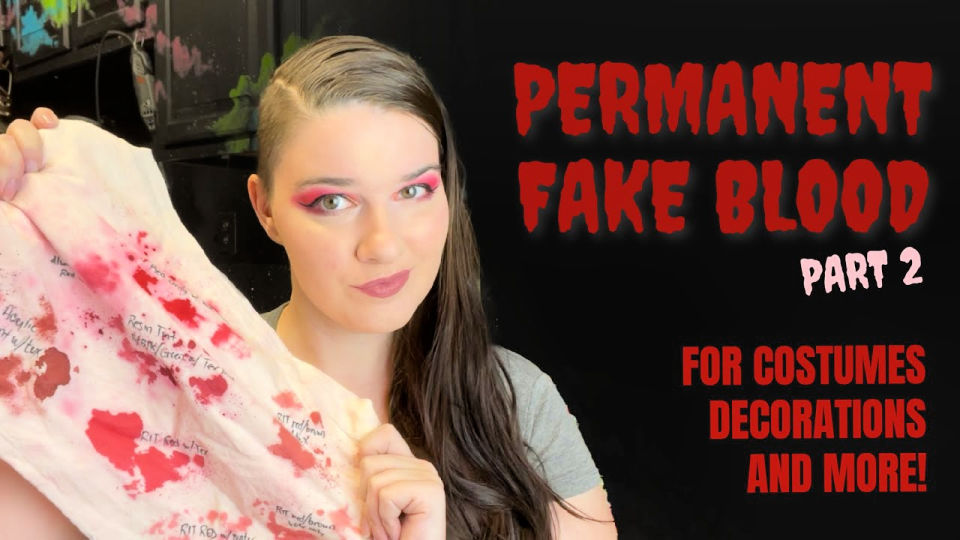 How to Make Fake Blood 25 Easy DIY Recipe List