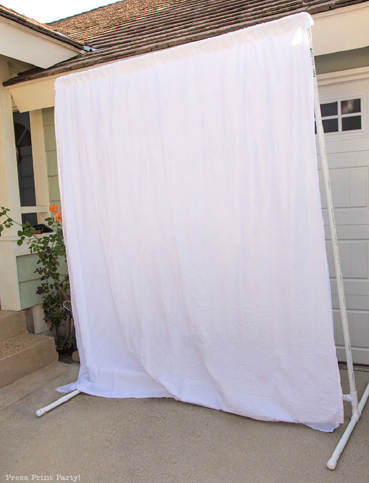 20 DIY PVC Backdrop Stand Ideas Make PVC Pipe Backdrop