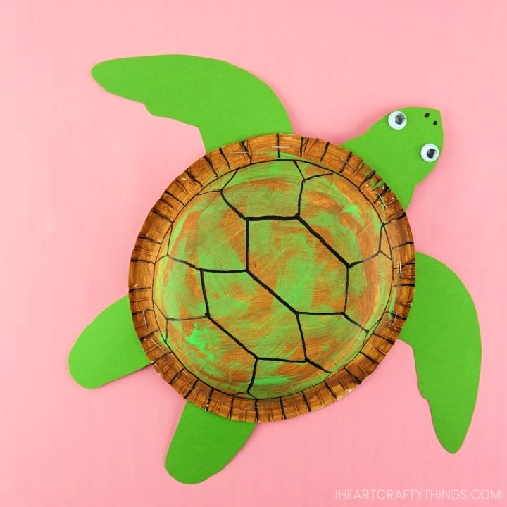 25 Easy Turtle Crafts For Kids: Sea Turtle Craft Ideas