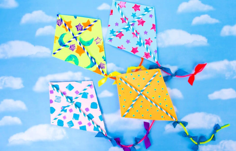 25 Easy Kite Crafts for Kids: DIY Kite Ideas to Make