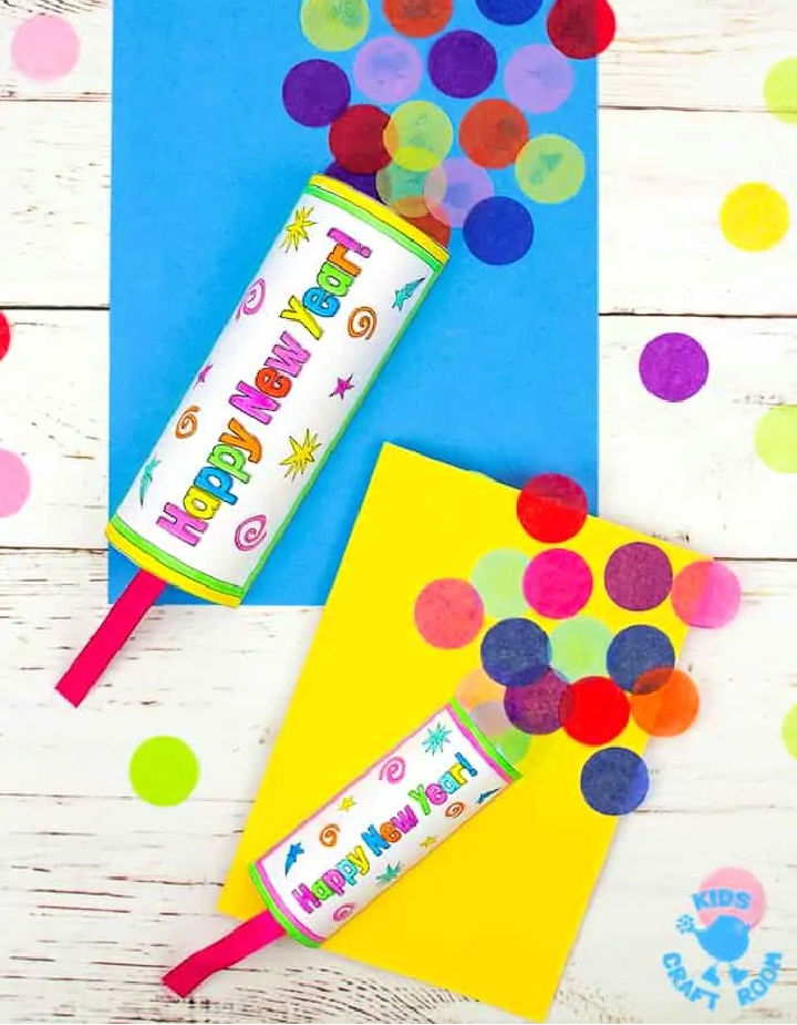 25 New Years Crafts For Kids Preschoolers And Toddlers