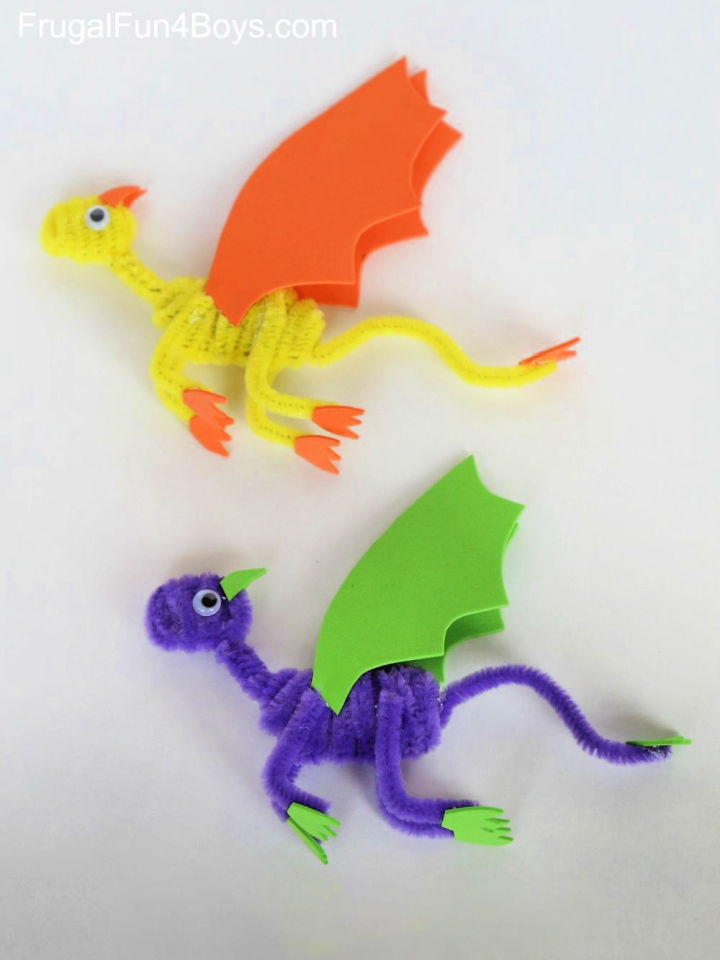 25 Easy DIY Dragon Crafts For Kids: How To Make A Dragon