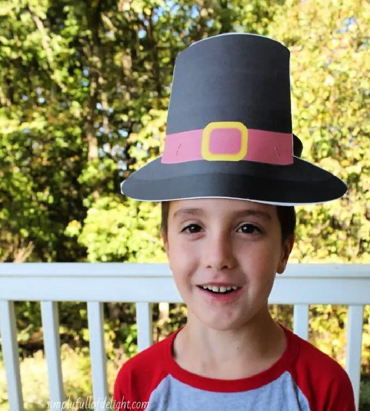 25 Pilgrim Hat Crafts and Patterns (Printable Template)