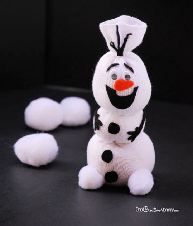 25 DIY Sock Snowman Craft Ideas: Learn How To Make