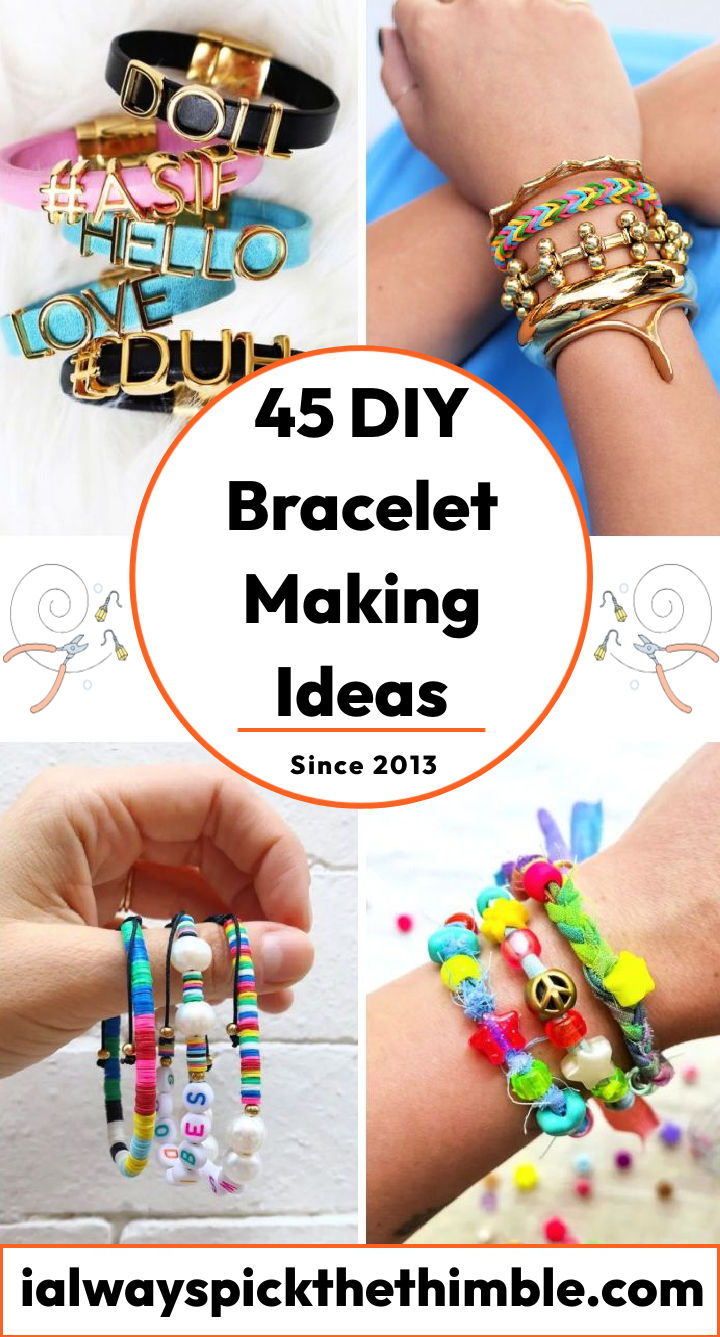 45 Easy DIY Bracelets: Cute Bracelet Ideas to Make