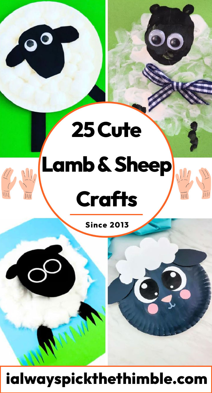 25 Fun Sheep Crafts: Lamb Craft Ideas for Preschoolers