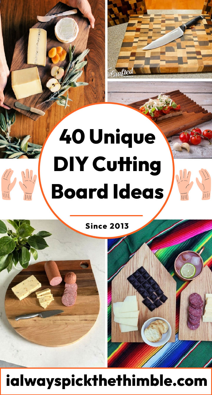 40 Unique DIY Cutting Board Ideas and Plans