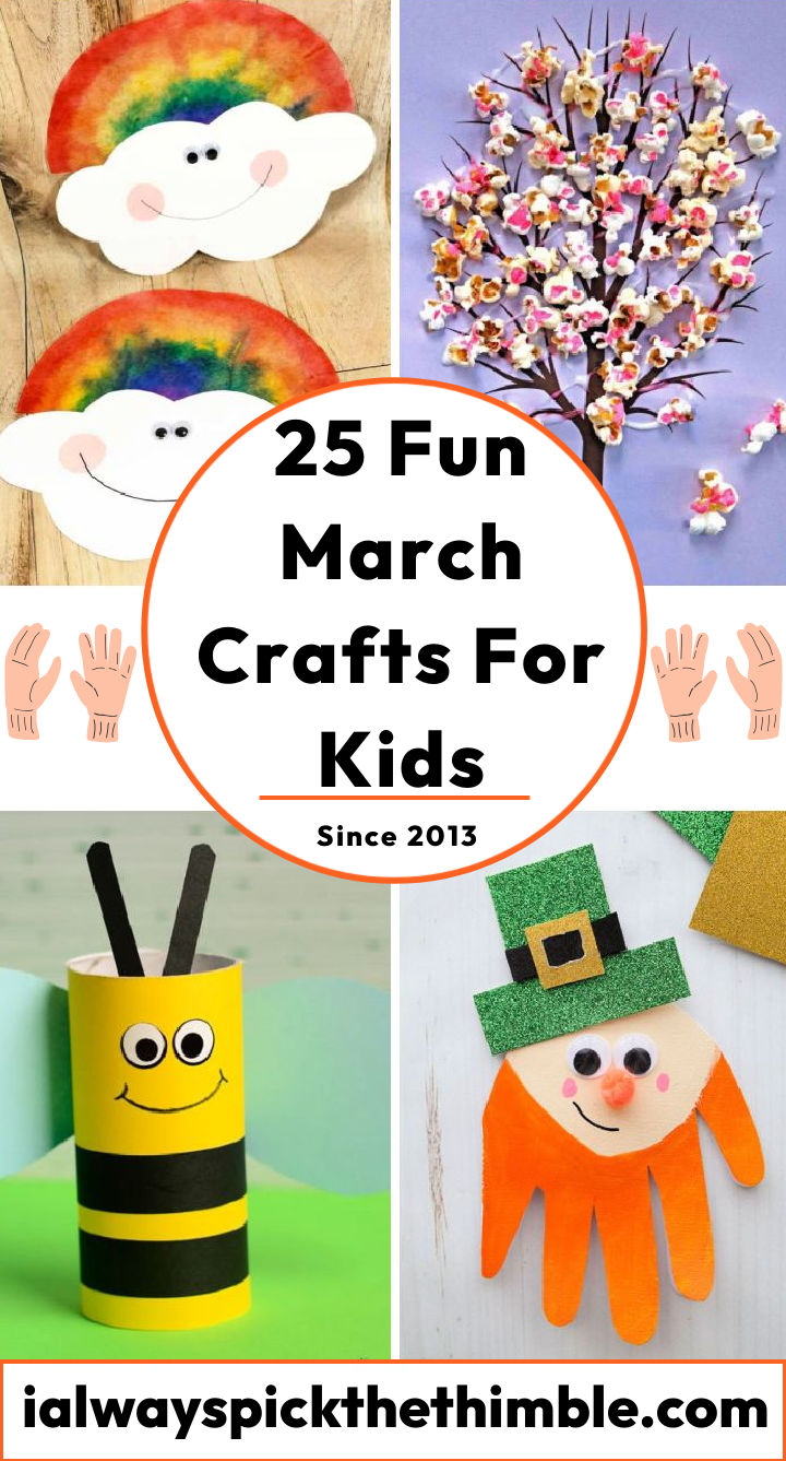 25 Fun March Crafts for Kids of All Ages