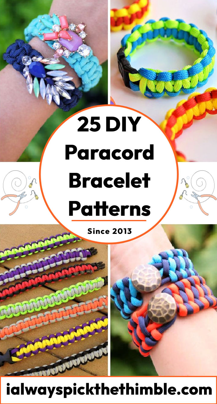 25 Easy Paracord Bracelet Patterns Make Your Bracelets