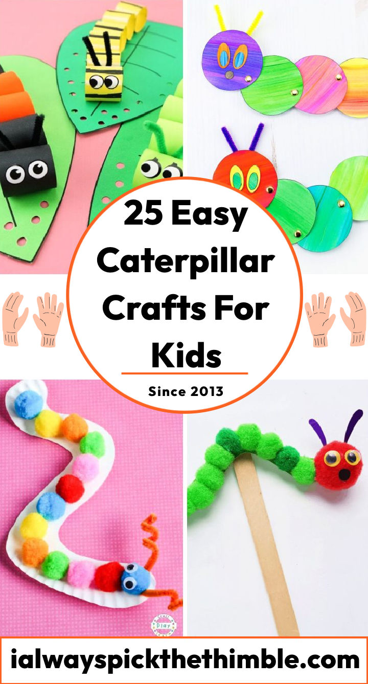 25 Easy and Very Hungry Caterpillar Crafts for Kids