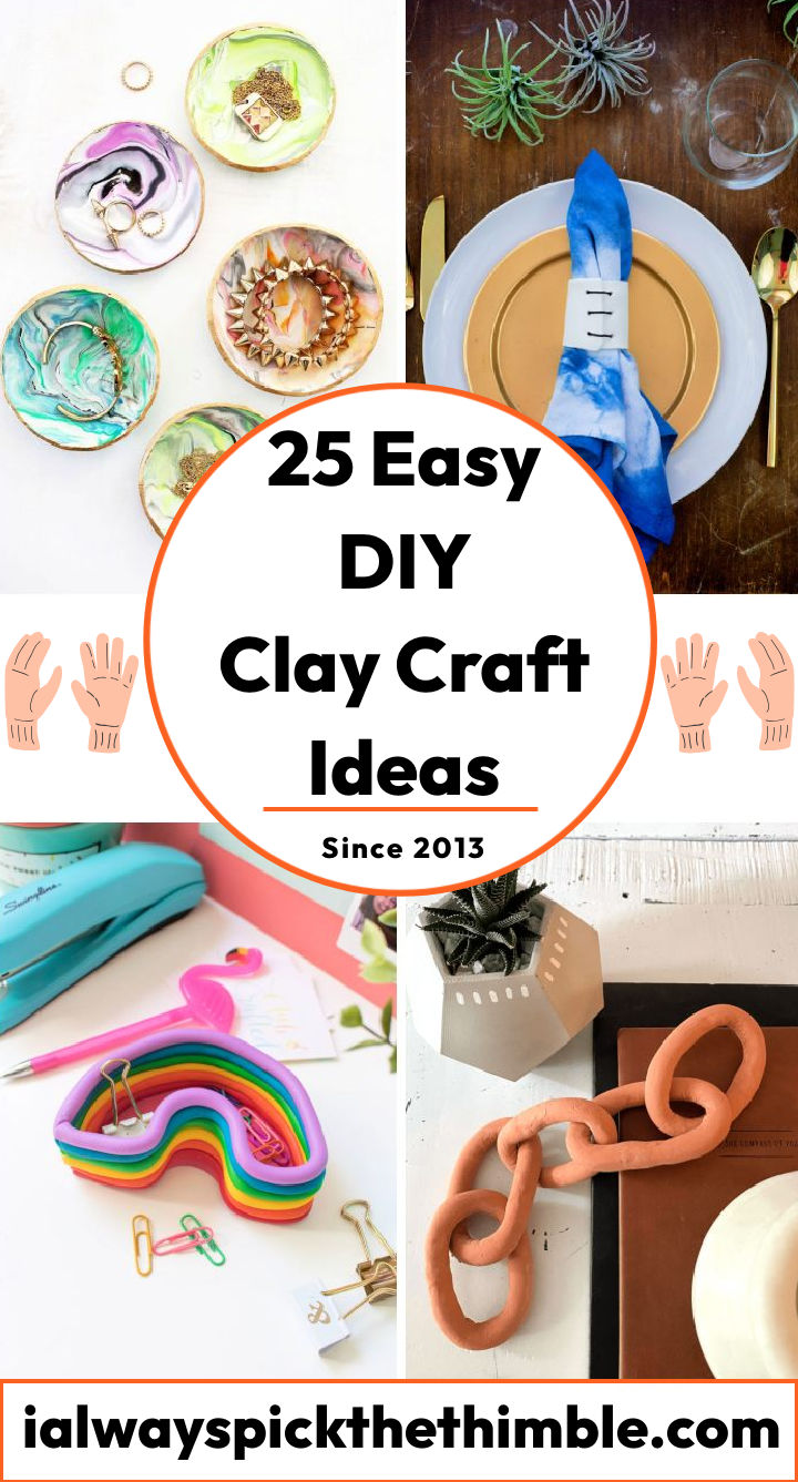 25 Easy Clay Crafts: Ideas for Clay Art and Craft Projects