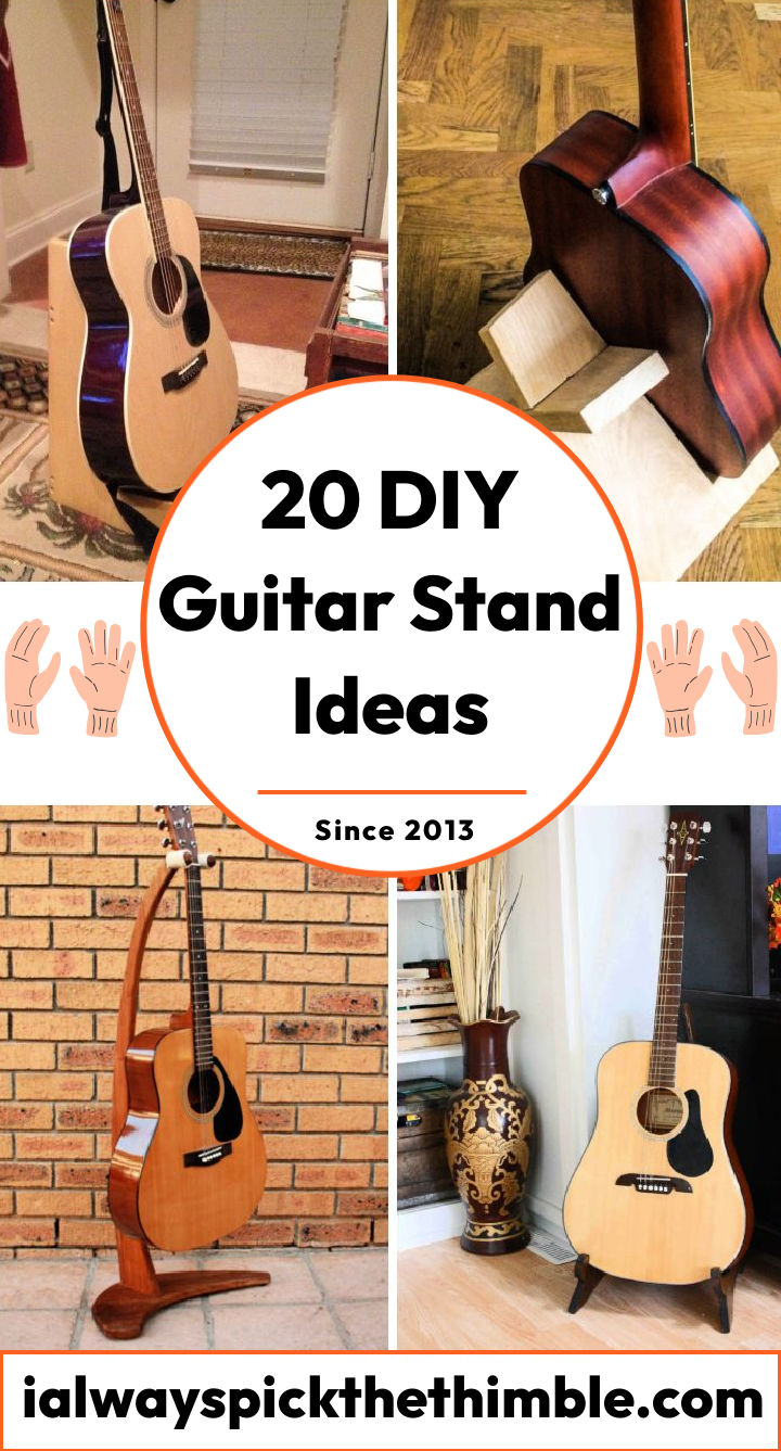 Free Homemade Diy Guitar Stand Plans